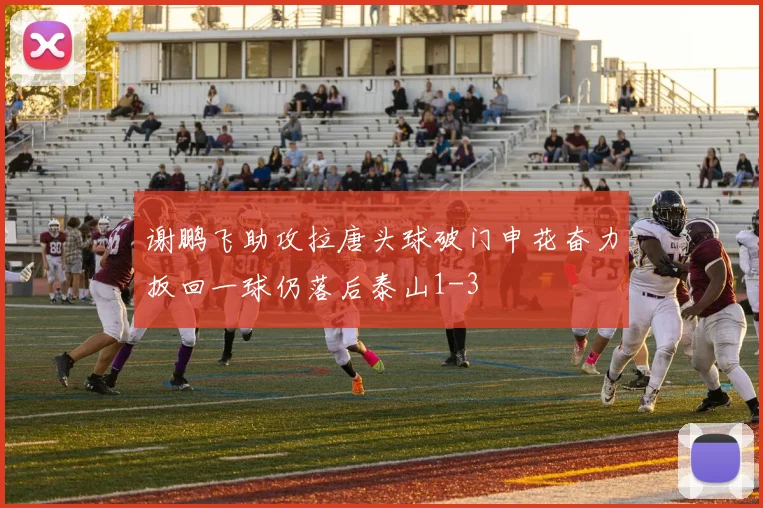 谢鹏飞助攻拉唐头球破门申花奋力扳回一球仍落后泰山1-3